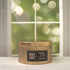 Amber Noir 5oz Candle in Copper by Moxie & Grace — a dark, sultry blend of amber, black oud, vetiver, patchouli, and smoked musk