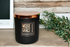 Blood Orange & Lime Agave 12oz Candle in Black by Moxie & Grace — a bright citrus blend of blood orange, lime, agave, and warm musk