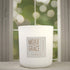 Chamomile Tea 12oz Candle in White by Moxie & Grace — a calming blend of chamomile, honey, vanilla, and soft musk