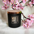 Citronella 12oz Candle in Black by Moxie & Grace — a fresh outdoor blend of citronella, lemongrass, eucalyptus, and cedar