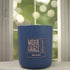Mint Mojito 12oz Candle in Navy by Moxie & Grace — a crisp, refreshing blend of spearmint, lime, sugarcane, and fresh herbs