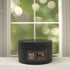Nag Champa 5oz Candle in Black by Moxie & Grace — a meditative blend of sandalwood, patchouli, amber, rose, and dark musk