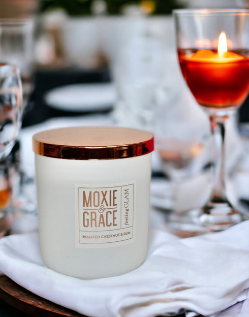 Roasted Chestnut & Rum Candle
