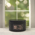 Roasted Chestnut & Rum 5oz Candle in Black by Moxie & Grace — a warm, cozy blend of roasted chestnut, dark rum, vanilla, and smoked wood