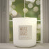 Sea Salt & Orchid 12oz Candle in White by Moxie & Grace — a coastal floral blend of sea salt, freesia, orchid, tonka bean, and amber