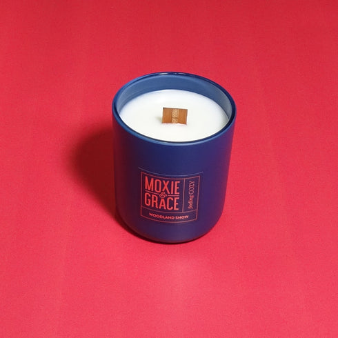 Woodland Snow Candle