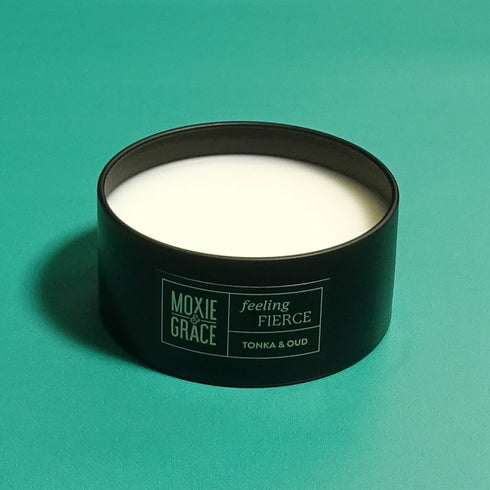 Tonka & Oud - Wickless Candle